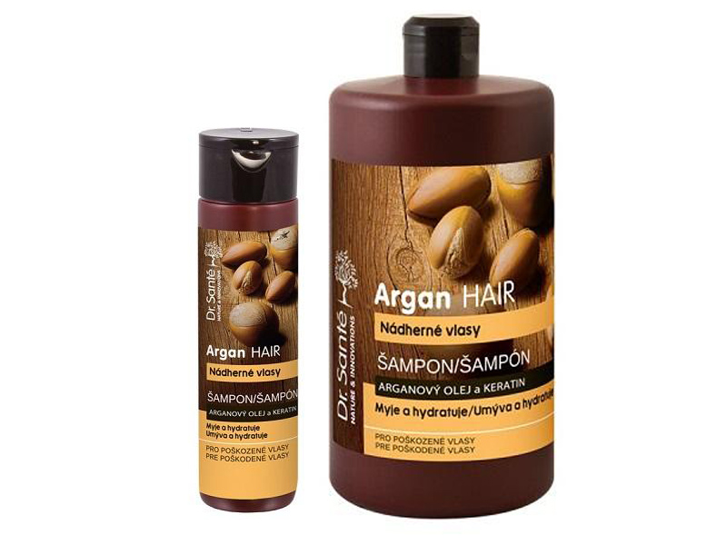 Dr. Santé Argan For Damaged Hair - šampón na poškodené vlasy