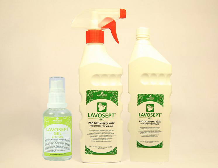 Amoene Lavosept® - dezinfekce na kůži - gel