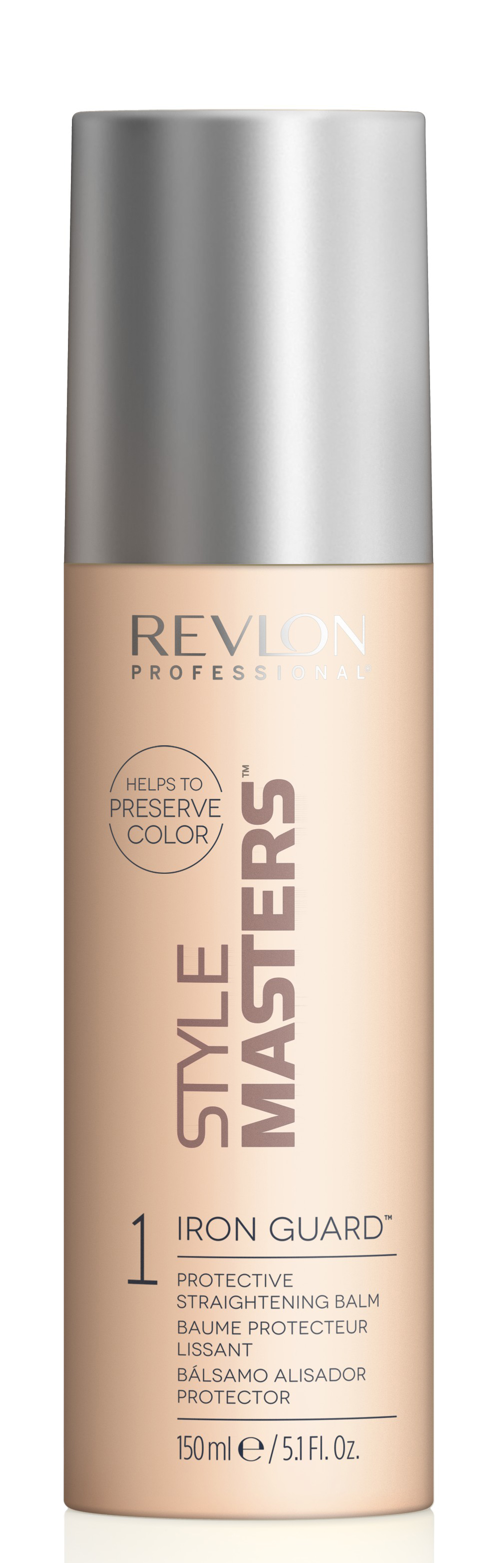 ​Revlon Style MASTERS Smooth Iron Guard - ochranný balzám na vyrovnanie vlasov, 150 ml