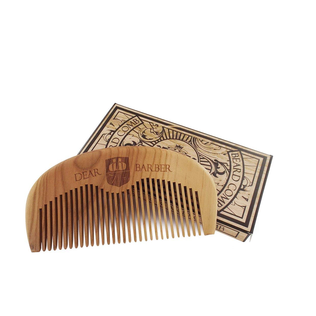 Dear Barber Beard Comb - Drevený hrebeň na bradu