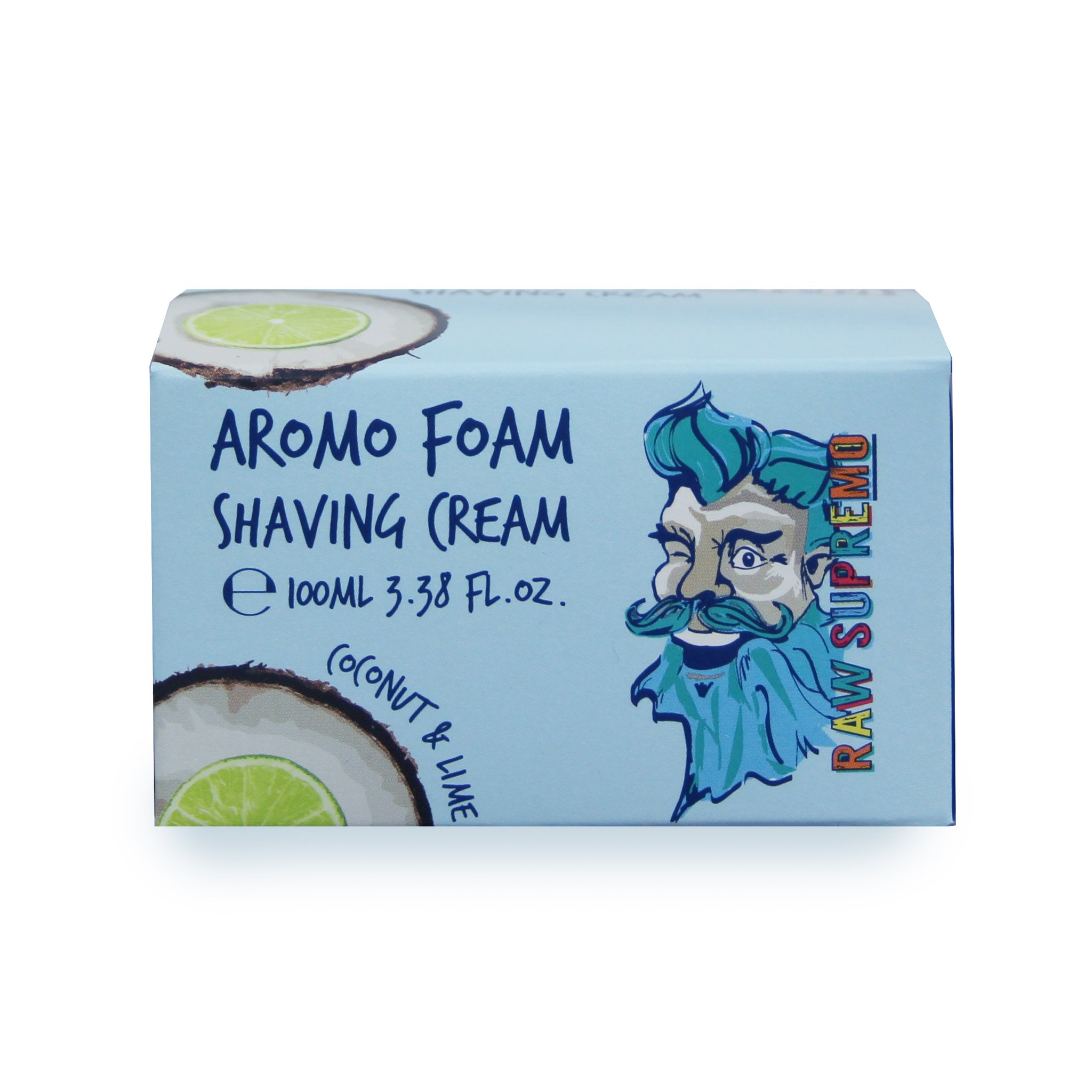 Raw Supremo - Aromo Foam Shaving Cream - Krém na holení, 100ml