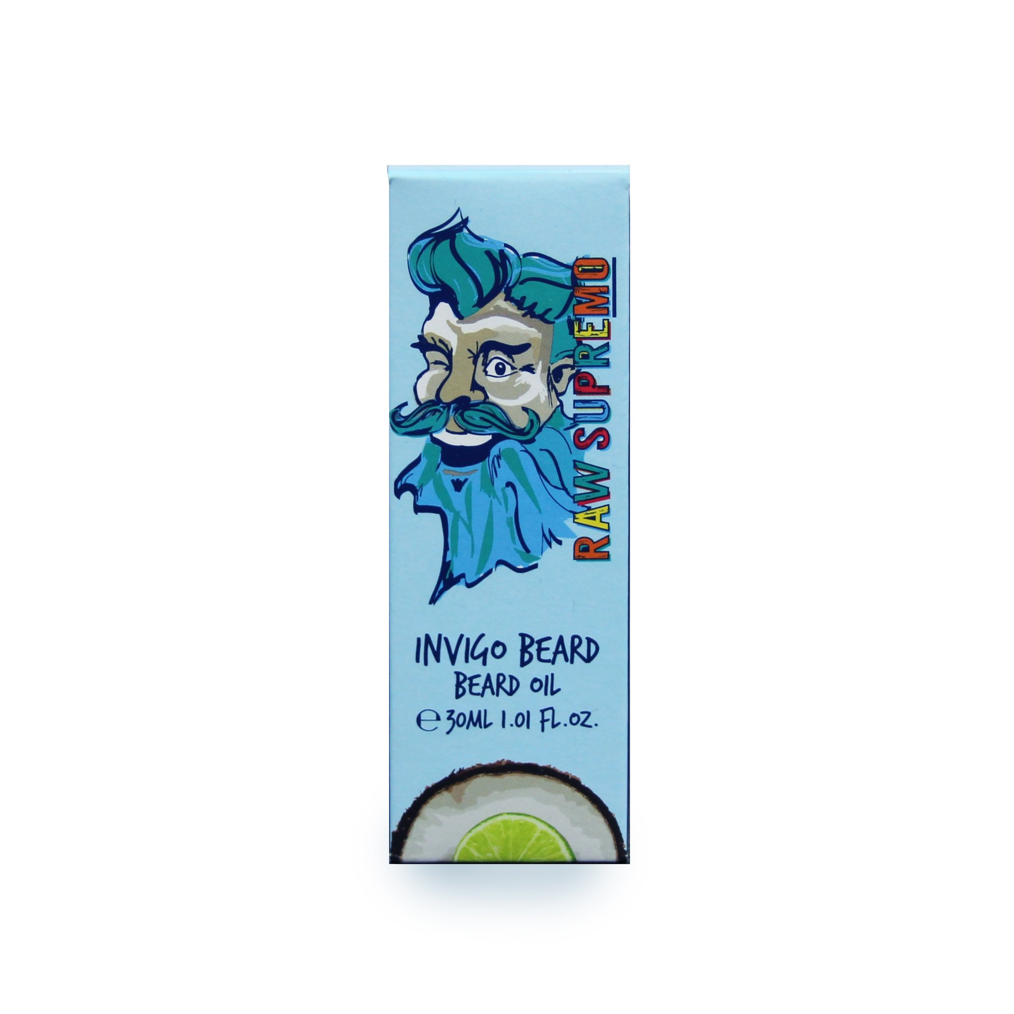 Raw Supremo - Invigo Beard Beard Oil - Olej na vousy, 30ml