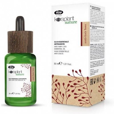 Lisap Nature Keraplant Olio essenziale Anti-hair loss - esenciální olej proti vypadávání vlasů, 30 ml