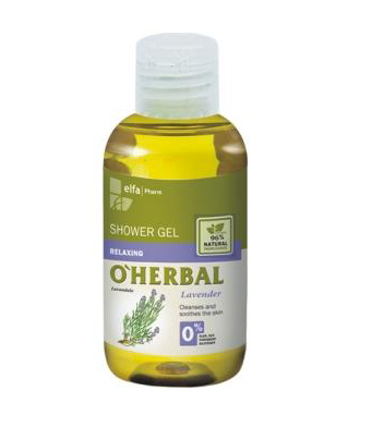O'Herbal Relaxing shower gel - relaxační sprchový gel, 75 ml DÁREK