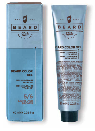 Beard Club Beard Color Gel - gélová farba na farbenie brady, 60 ml