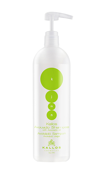 Kallos KJMN Avocado Shampoo - šampon s avokádovým olejem, 1000 ml