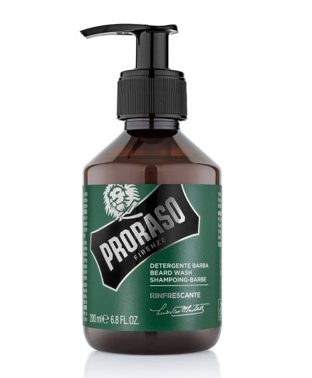 Proraso Beard Wash Refreshing - osvěžující šampon na bradu, 200 ml
