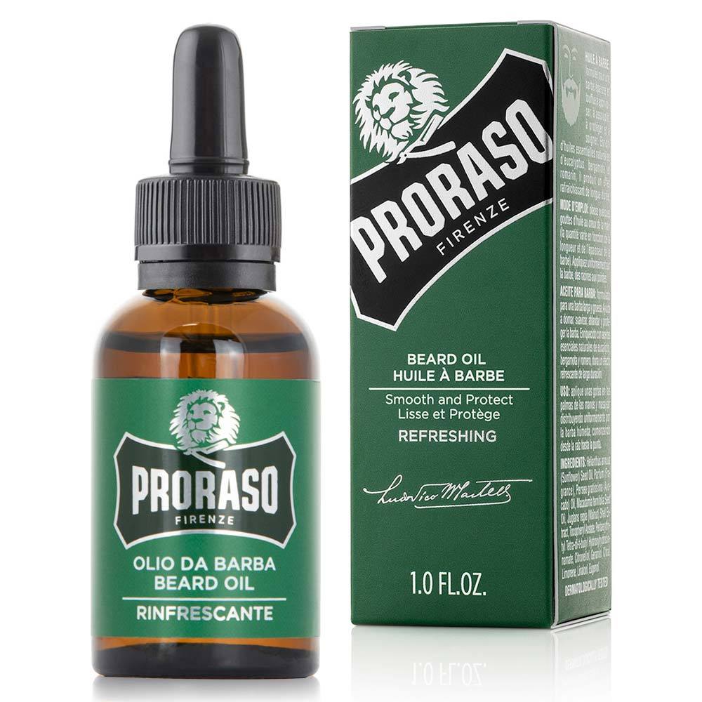 Proraso Beard Oil Refreshing - osviežujúci ochranný olej na bradu, 30 ml