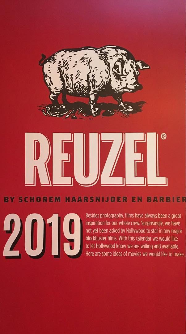 REUZEL kalendář 2019 (pouze k produktům REUZEL) DÁREK