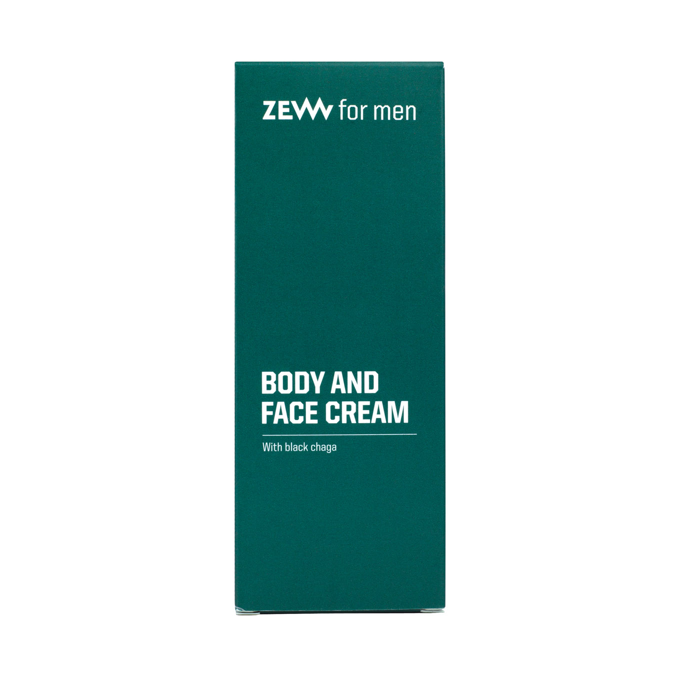 ZEW for men Face and Body Cream - krém na tvár a telo s hubou chaga, 80 ml