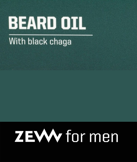 VZORKA: ZEW for men Beard oil Cream sachet - krémový olej na bradu s hubou chaga DARČEK