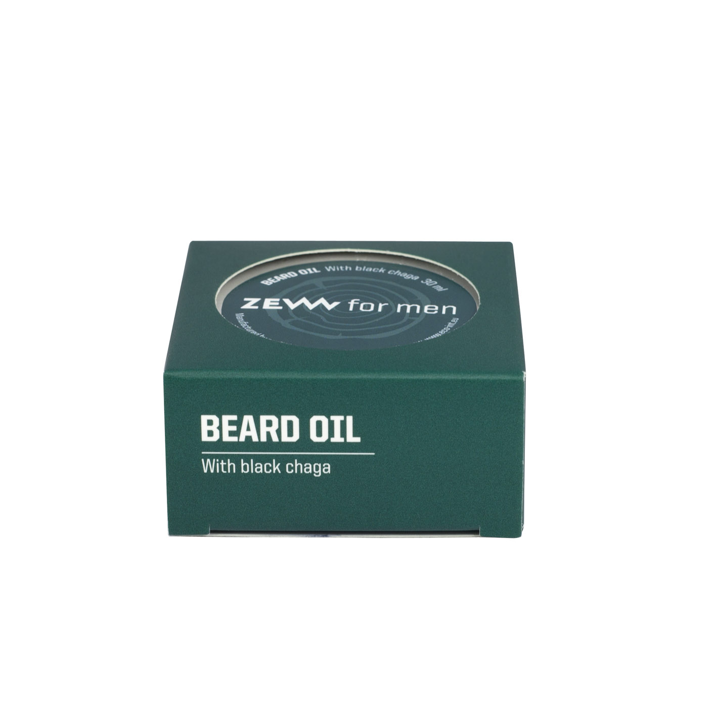 ZEW for men Beard oil Cream - krémový olej na bradu s houbou chaga, 30 ml