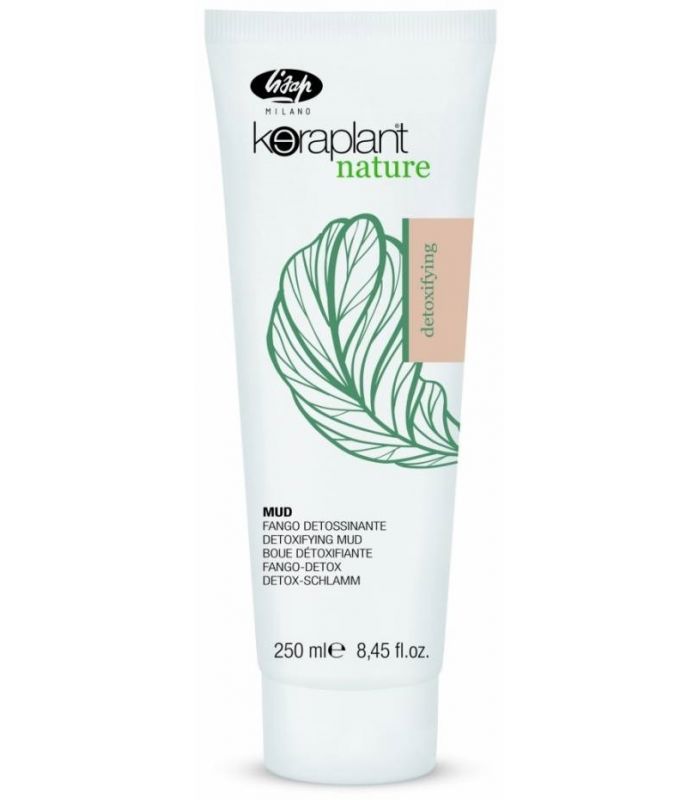 Lisap Keraplant Nature MUD - detoxikační maska s obsahem zeleného jílu, 250 ml
