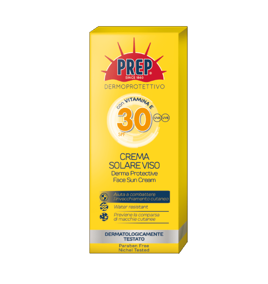 PREP Derma Protective Sun Face Cream SPF 30 - ochranný opaľovací krém na tvár, 50 ml