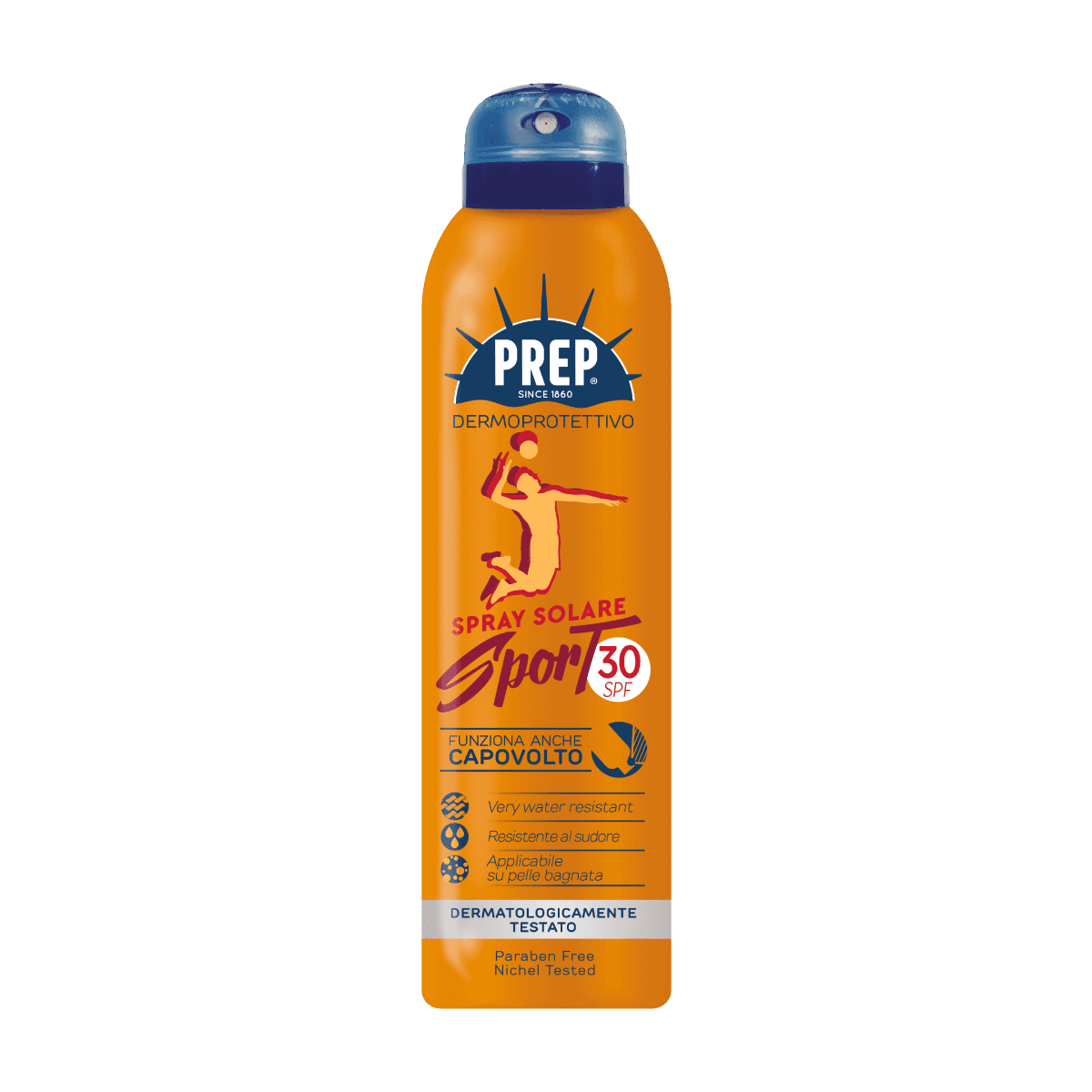 PREP Derma Protective Sun Sport Spray SPF 30 - ochranný sprej na opaľovanie pri športovaní, 150 ml