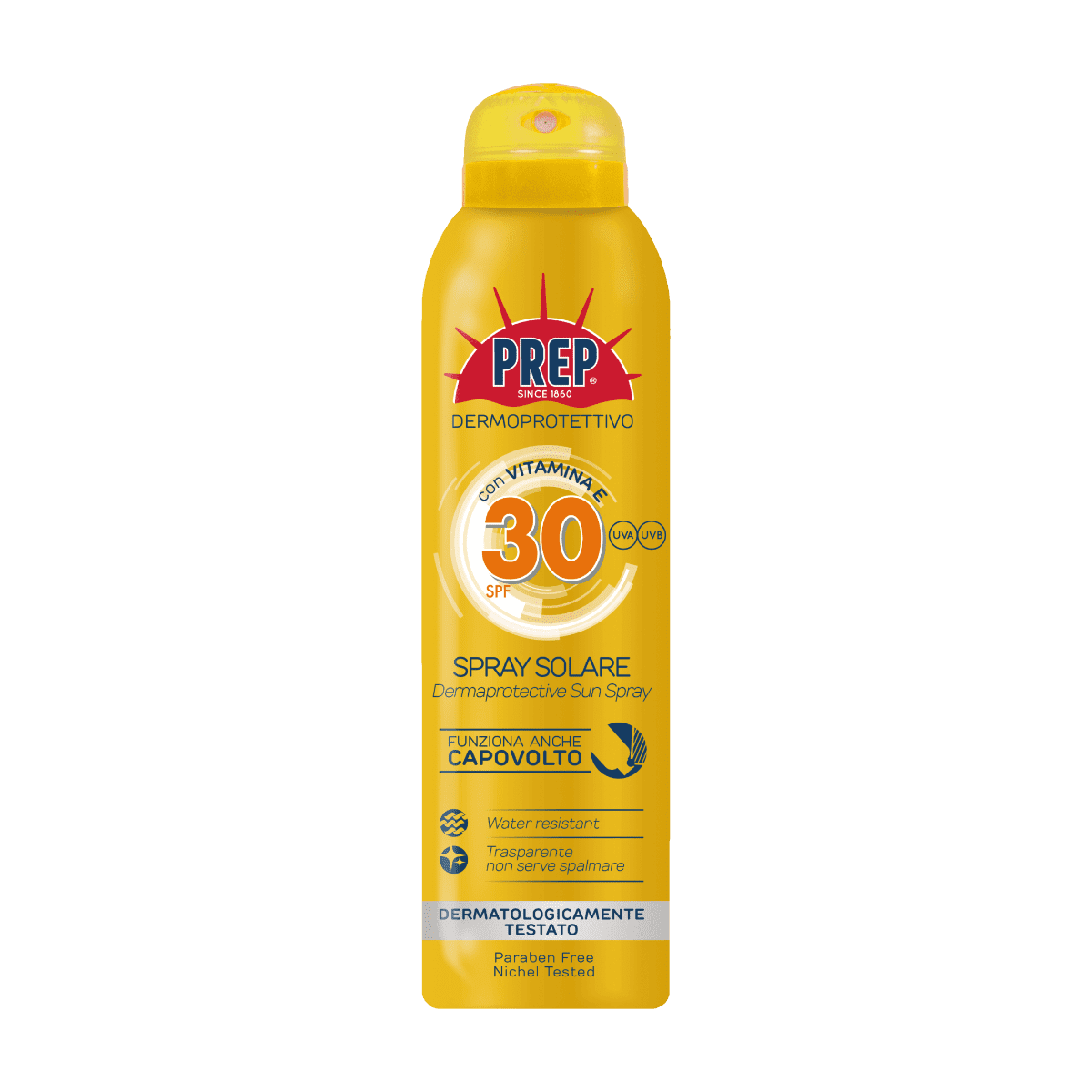 PREP Derma Protective Sun Spray SPF 30 - ochranný sprej na opalování, 150 ml