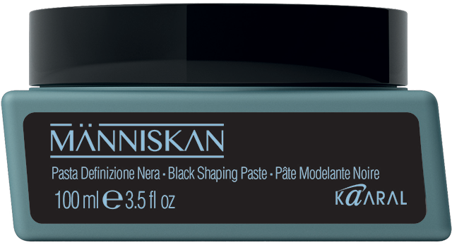Människan Black Shaping Paste - čierna texturizačná pasta, 100 ml