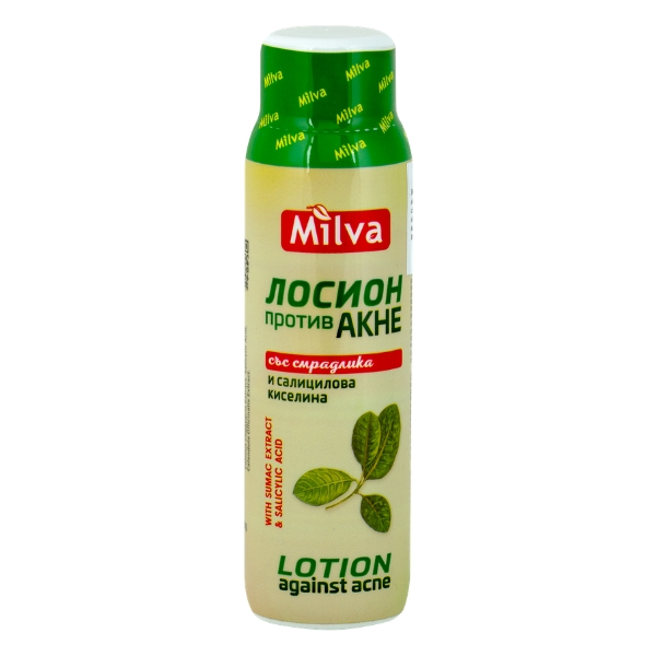 Milva Sumach Anti-acne - pleťová voda s kyselinou salycilovou, 100 ml