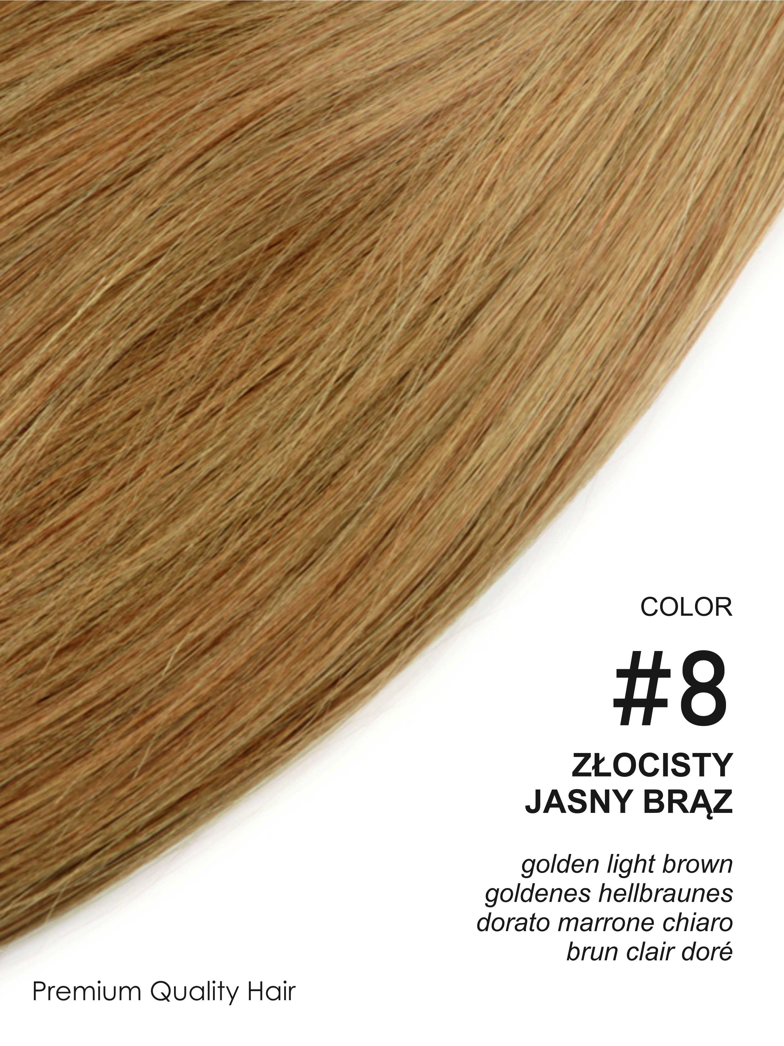 Beauty for You Slovanské vlasy - štandardné pásky 4 cm, vlasy 45 cm, pre sendvičovú metódu