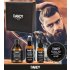 DANDY Gift Box - šampon, 300 ml + sanitizer, 100 ml + olej na bradu, 70 ml + vosk na bradu, 50 ml