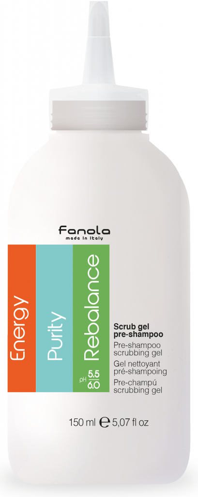DOPRODEJ: Fanola Scrub gel pre-shampoo - před šamponový peelingový gel, 150 ml