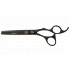 Olivia Garden Silkcut Thinner Matt Black Edition 635 - efilační nůžky, 6.35 ".