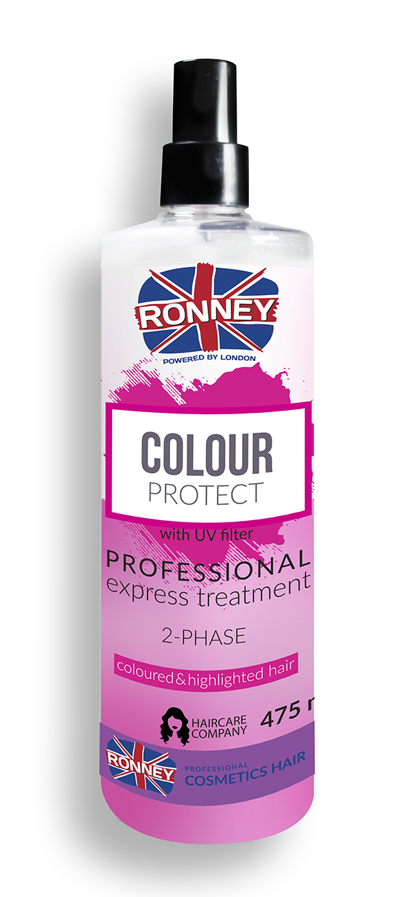 Ronney Professional Color Protect - 2- fázový kondicionér na farbené vlasy, 475 ml
