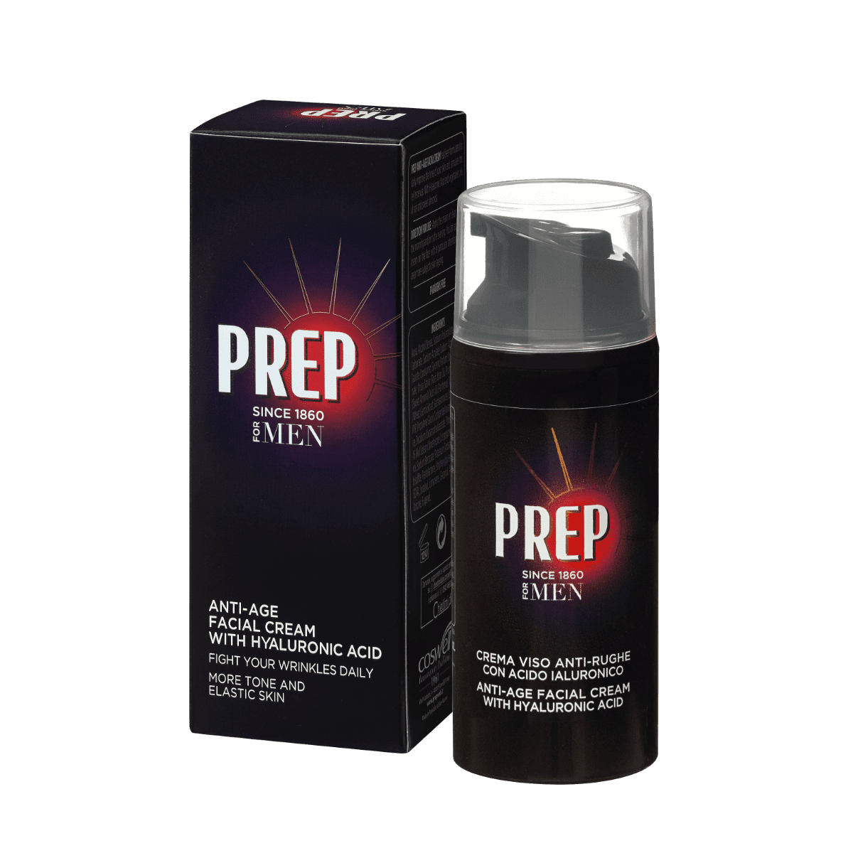 PREP Anti-Age Facial Cream - omlazující pleťový krém pro muže, 75 ml