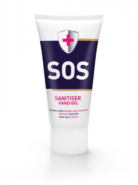 SOS dezinfekční gel na ruce, 65 ml DÁREK
