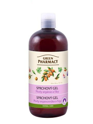 Green Pharmacy plody arganovníka a figy - sprchový gél, 500ml