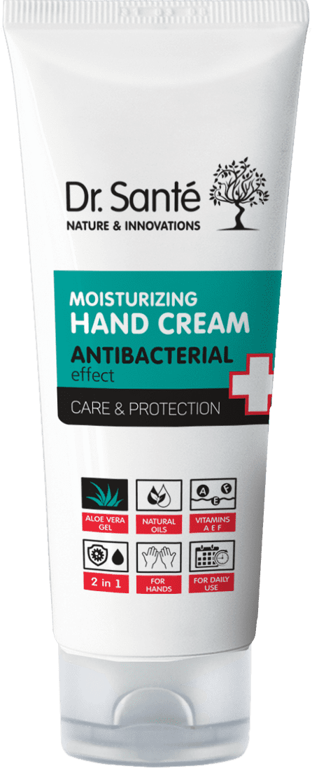 (EXP: 27/11/2022) Dr. Santé Hand Cream Antibacterial - krém na ruky s antibakteriálnym účinkom, 75 ml