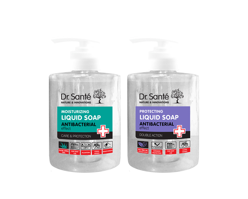 Dr. Santé Liquid Soap Antibacterial - tekuté mýdlo s antibakteriálním účinkem, 500 ml
