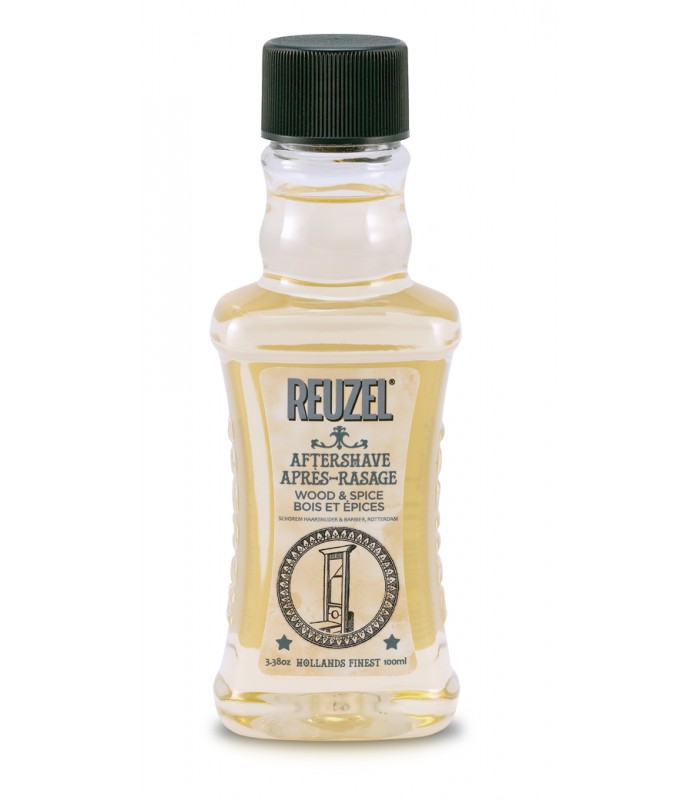 REUZEL Aftershave Wood&Spice - voda po holení, 100 ml