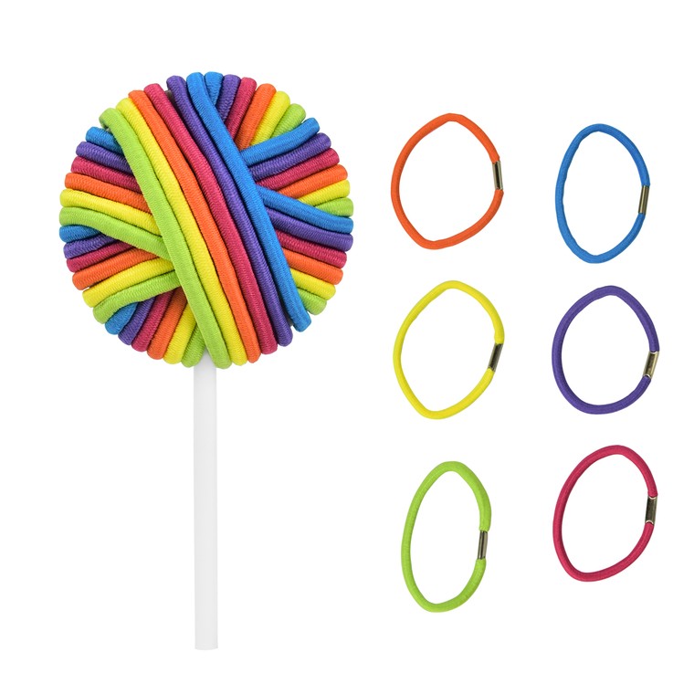 KIEPE Hair Tie Lollipops - gumičky do vlasů ve tvaru lízátka