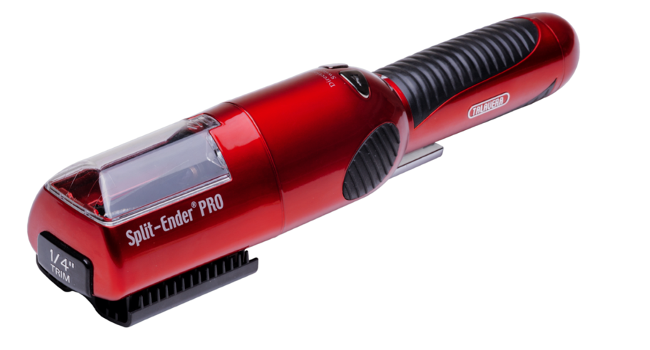 Talavera SPLIT-ENDER PRO - profesionálny originálny vlasový zastrihávač rozštiepených končekov + nabíjací stojan + Gembird - stlačený vzduch, 400 ml