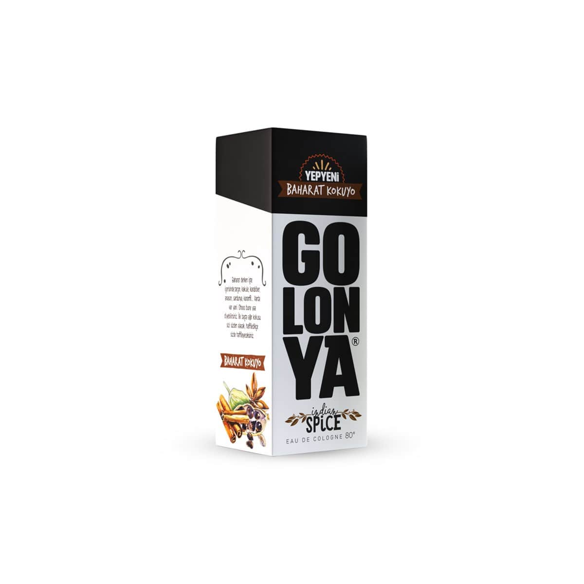 GOLONYA Indian Spice - kolínska voda s korenistou vôňou