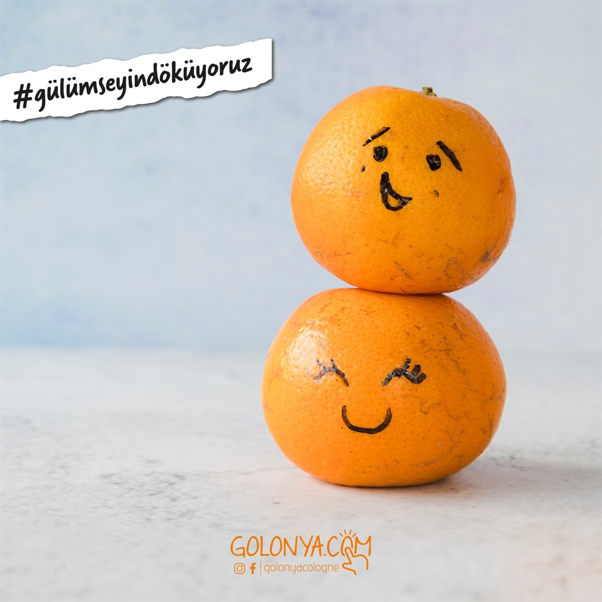 GOLONYA Mandarine - kolínská voda s vůní kyselé mandarinky