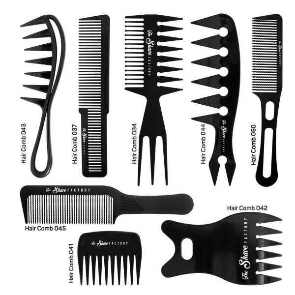 The Shave Factory Hair Comb - profesionální holičské hřebeny