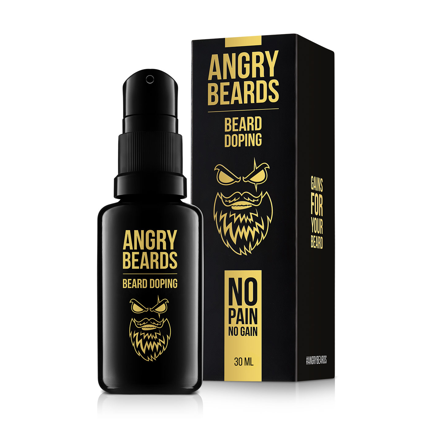 Angry Beards Beard Doping - prípravok na rast brady, 30 ml