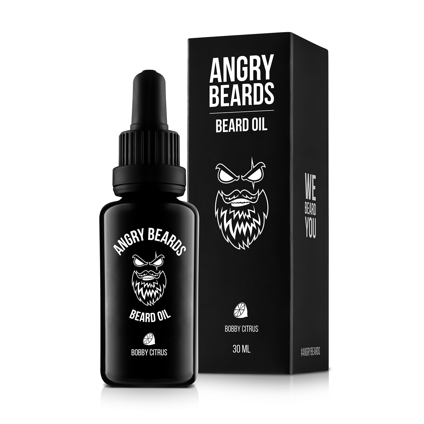 Angry Beards - Beard Oil Bobby Citrus - Olej na vousy