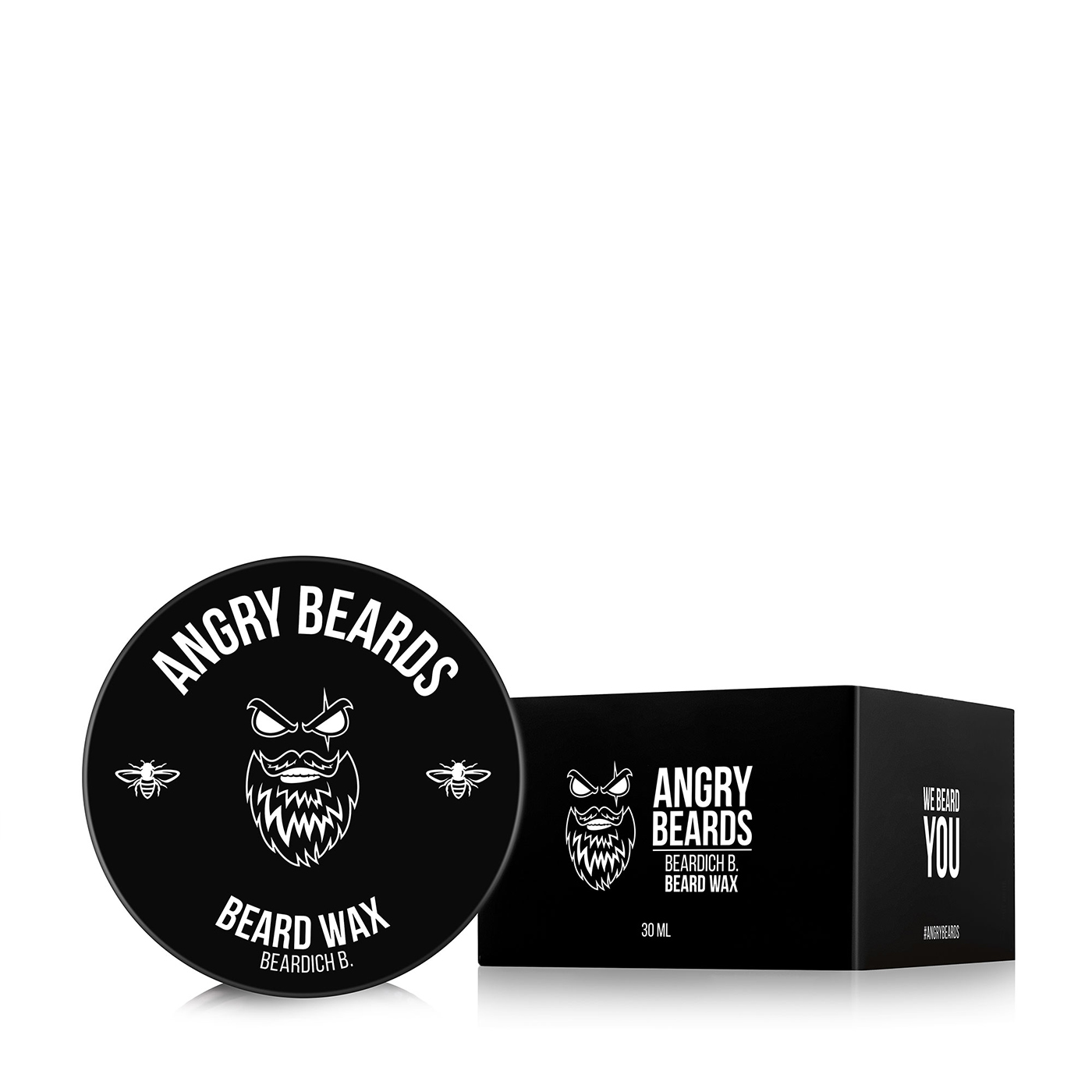 Angry Beards - Beard Wax - Vosk na vousy, 30ml