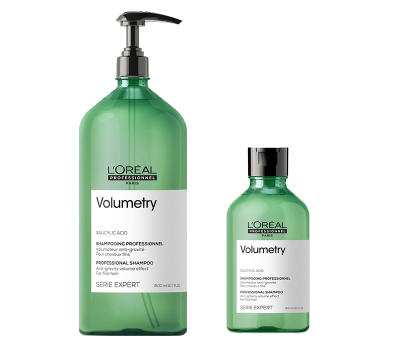 L'Oréal Professionel Volumetry Shampoo - objemový šampón pre jemné vlasy