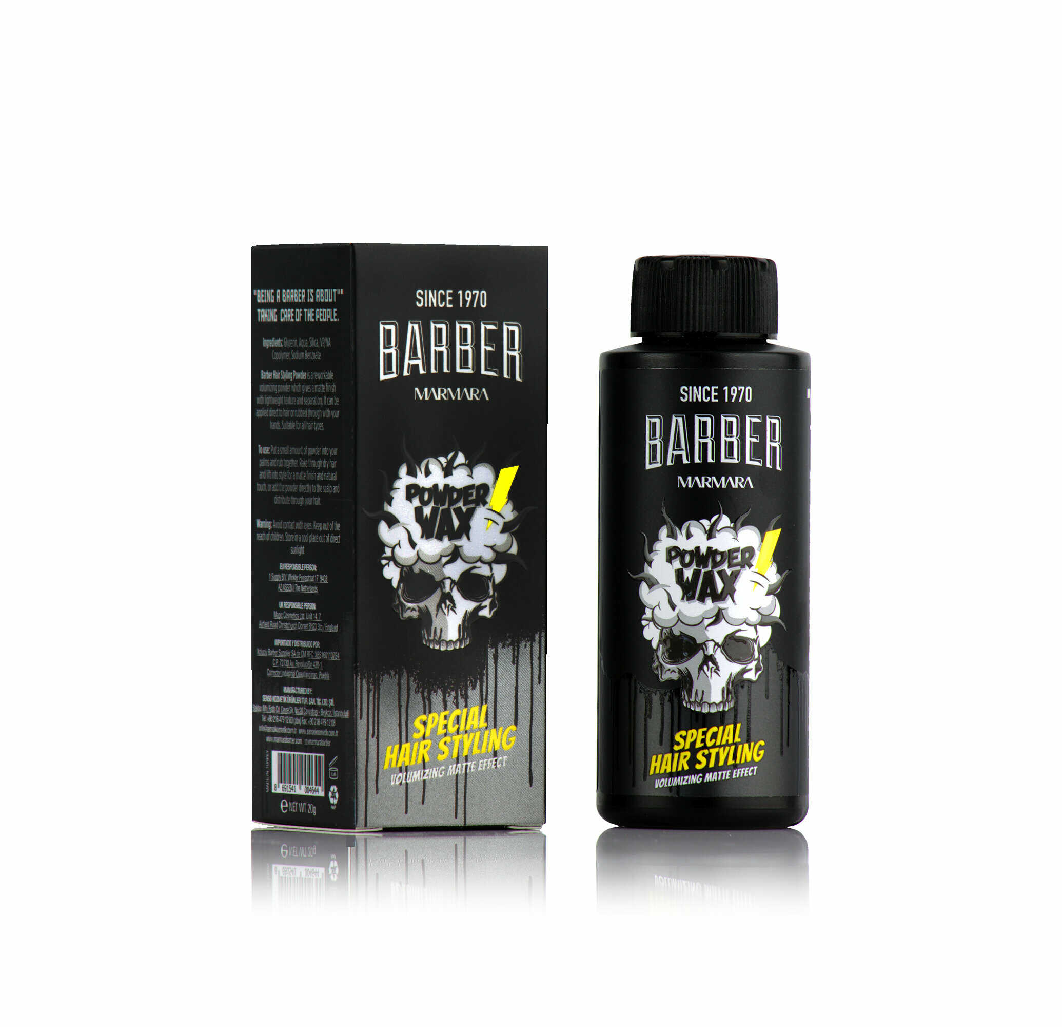 Marmara Barber Powder Wax - pudr na vlasy, 20 g