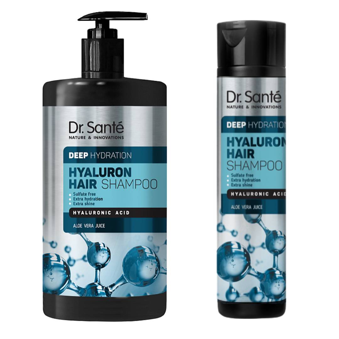 Dr. Santé Hyaluron Hair Shampoo - hydratační šampon s kys. hyaluronovou
