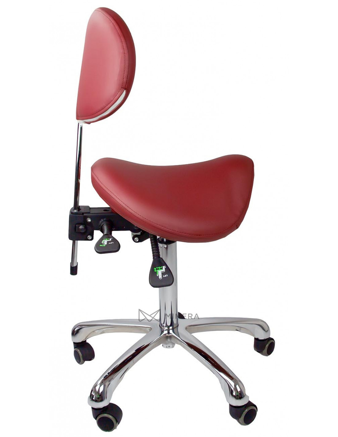 Kosmetická židle SMART - Červená