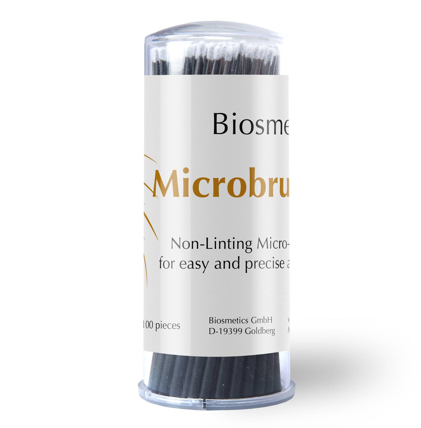 Biosmetics Microbrushes - jednorázové mikro-aplikátory, 100ks/bal