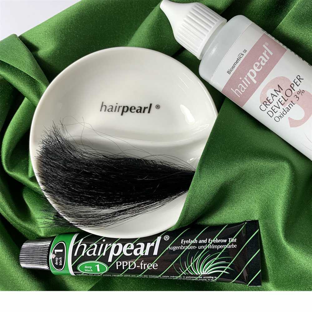 HairPearl Cream Eyelash, Eyebrow and Beard Color PPD Free - farby na riasy, obočie aj bradu bez obsahu PPD, 20 ml