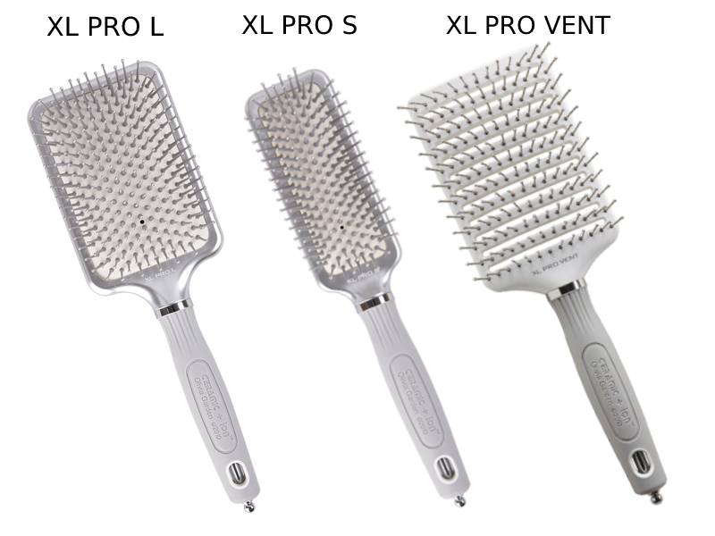 Olivia Garden Ceramic+Ion XL PRO Brushes - kefy na rozesávanie vlasov