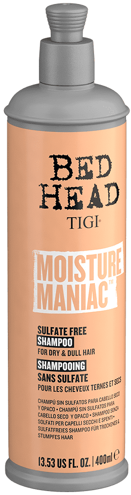 Bed Head TIGI Moisture Maniac Sulfate Free Shampoo - bezsulfátový výživny šampón, 400 ml