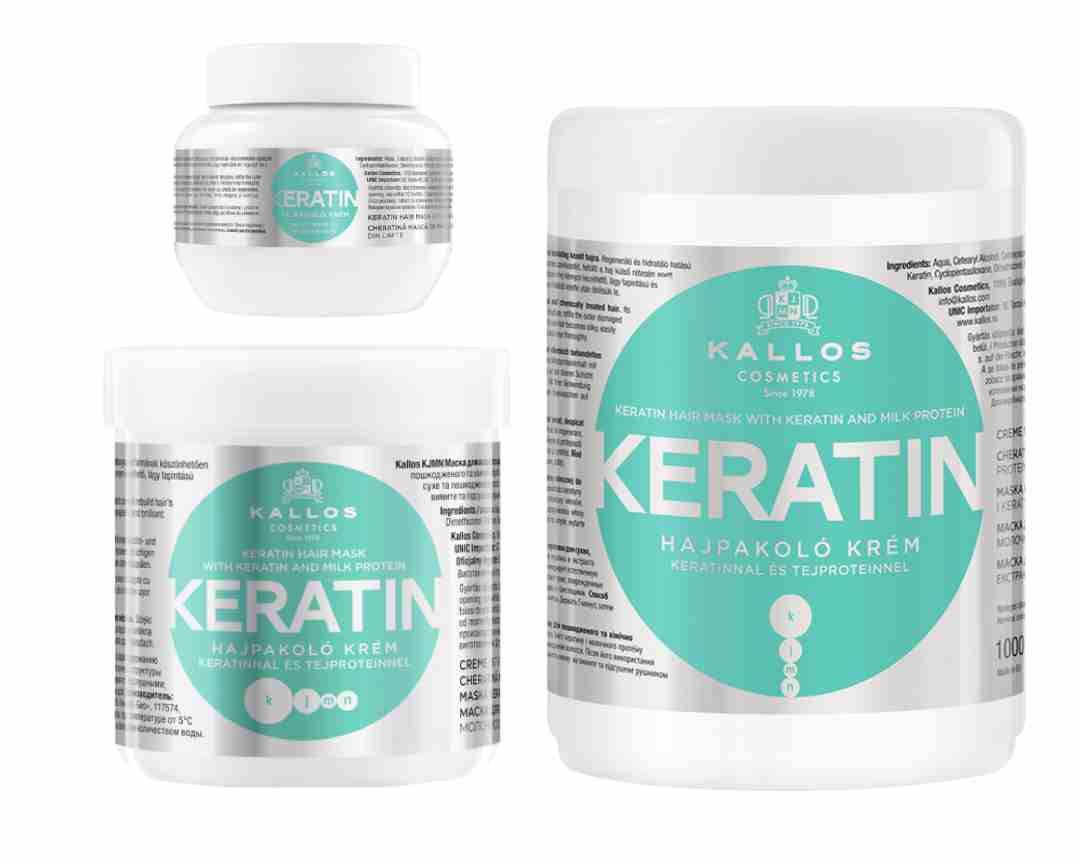Kallos Keratin Mask - regenerační maska na vlasy